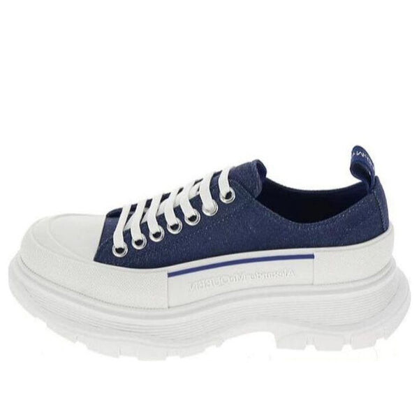 Кроссовки tread slick lace up sneakers 'blue denim' Alexander Mcqueen, синий