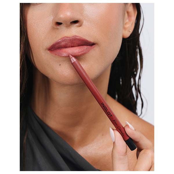Интенсивный цвет и четкость INGLOT Say It First Lipliner Soft Chockeberry 08 — фото 2