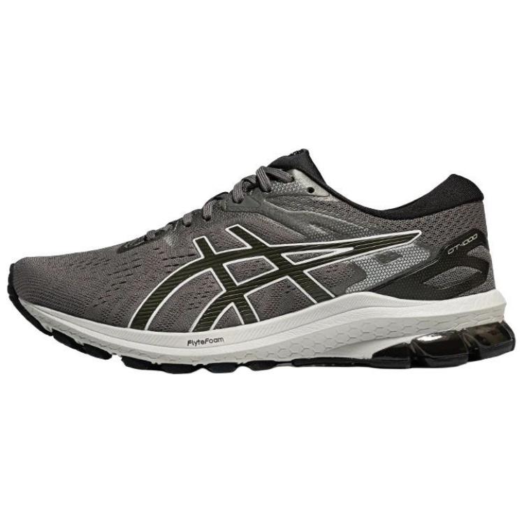 

Кроссовки для бега GT 1000 10 Low Top Casual, мужские, темно-серые ASICS, Dark Gray