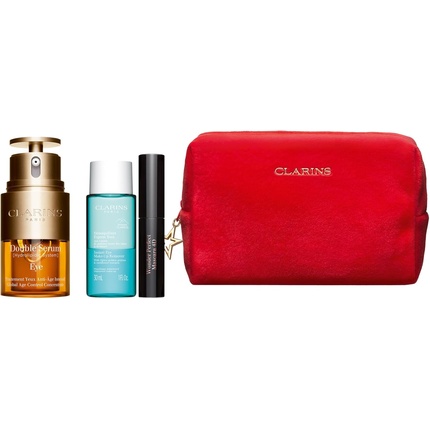 

Коллекция Double Serum для кожи вокруг глаз Clarins