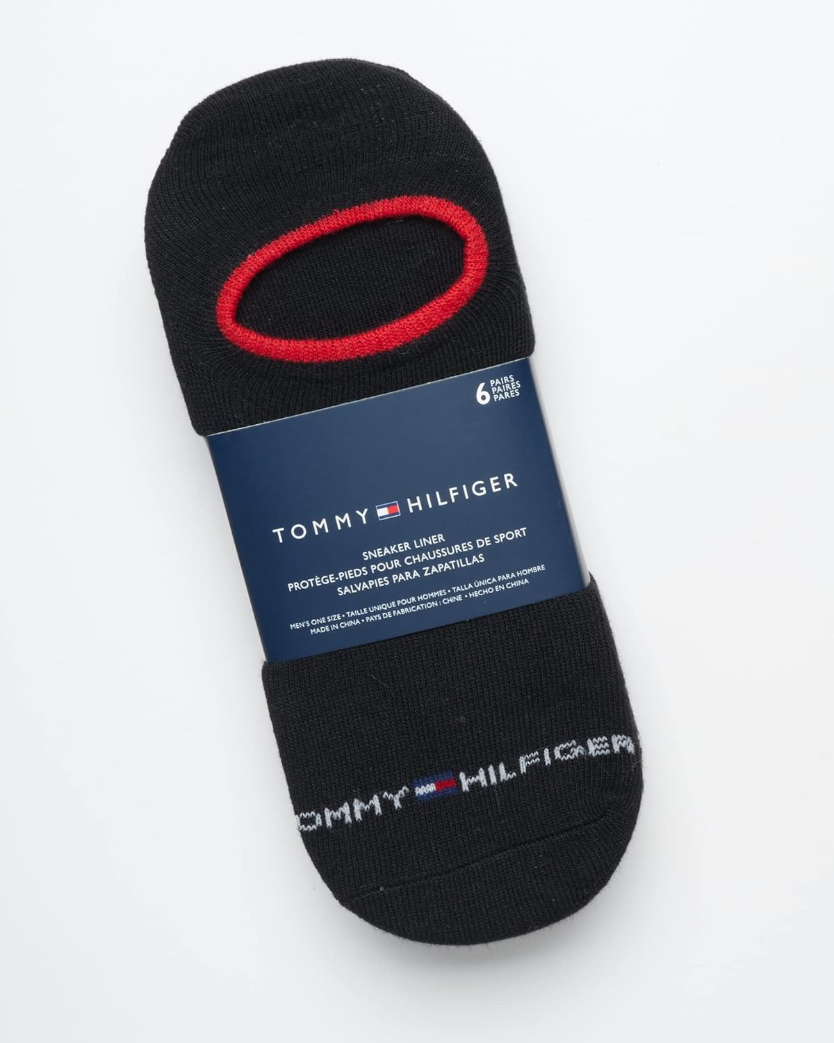 Мужские спортивные носки Tommy Hilfiger - носки Cushion, непромокаемые (12 шт.), Black — фото 3