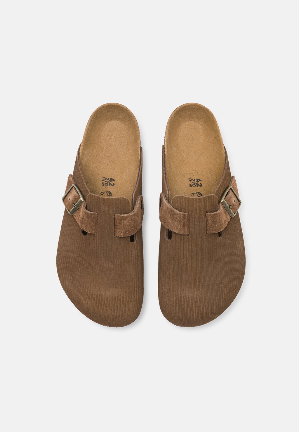 

Сабо BOSTON LEVE REGULAR UNISEX Birkenstock, коричневый