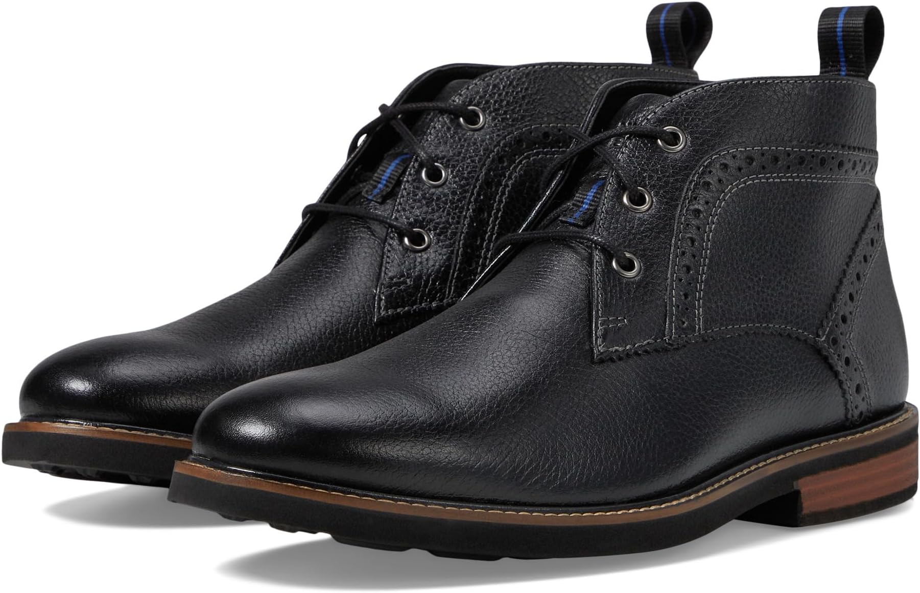 

Ботинки Nunn Bush Ozark Plain Toe Chukka Boot with KORE Walking Comfort Technology, цвет Black Tumbled