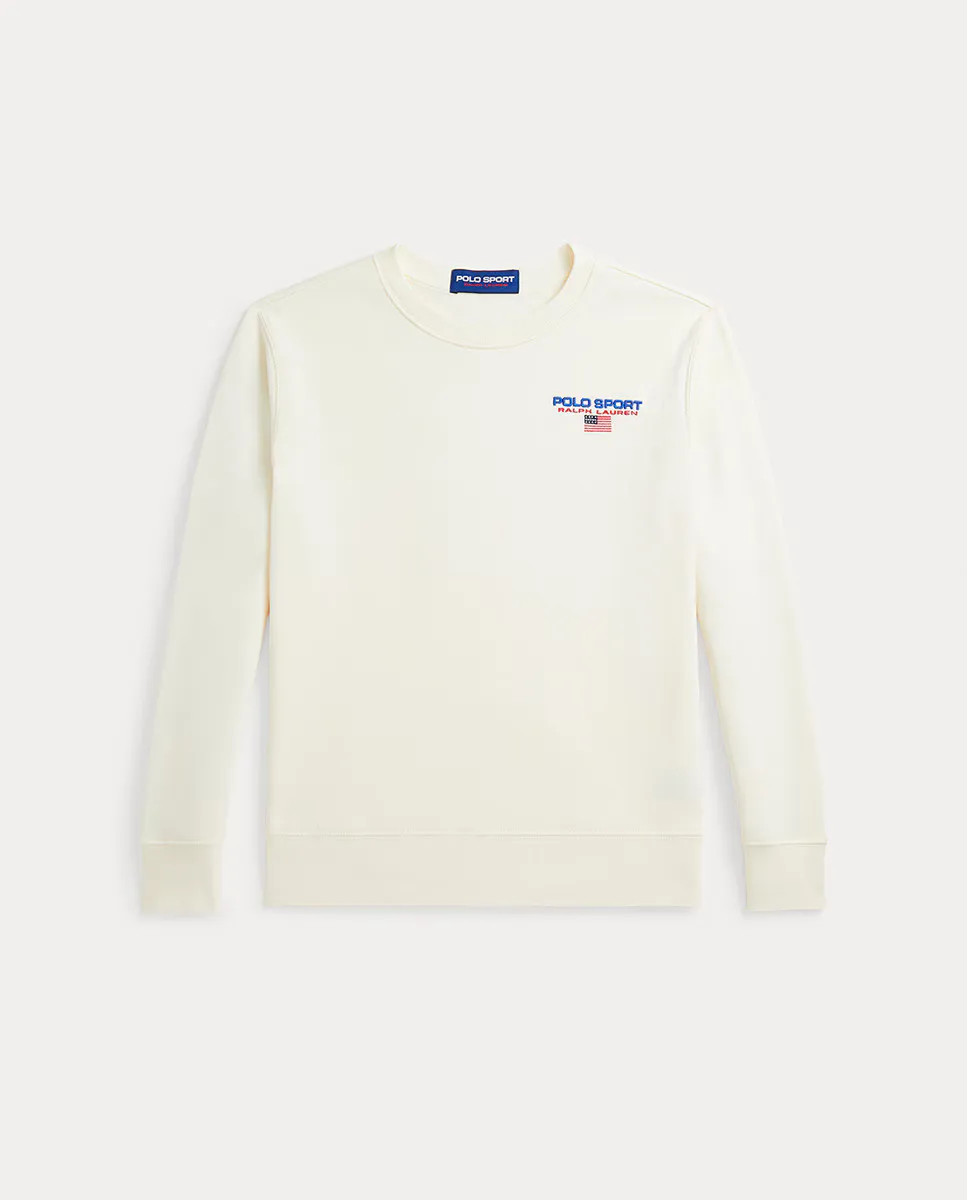 

Свитшот унисекс с круглым вырезом Polo Sport Polo Ralph Lauren, цвет Crema