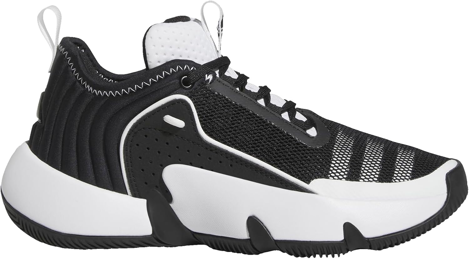 

Баскетбольные кроссовки Adidas Trae Unlimited для детей и взрослых, белый/черный