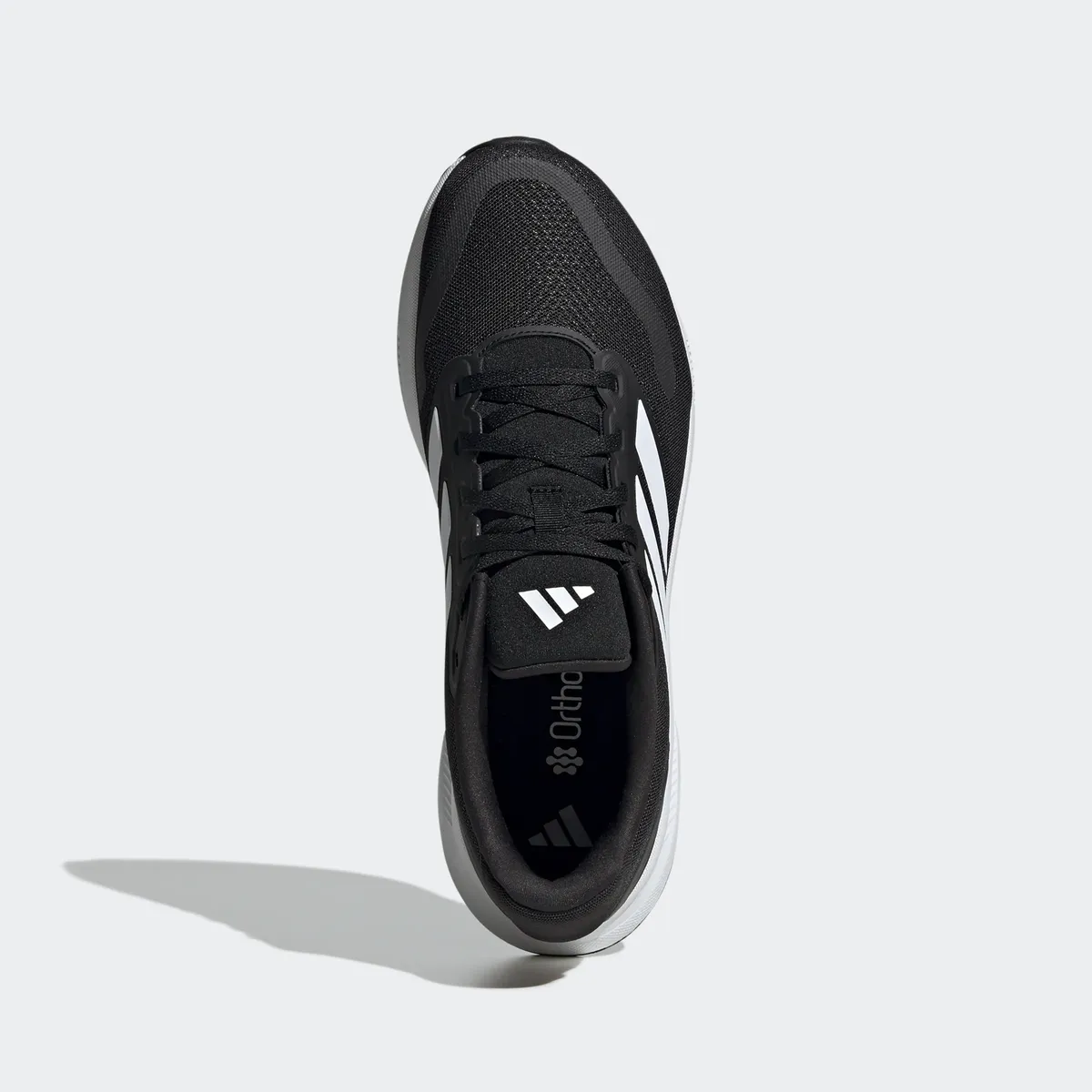 Кроссовки adidas Performance "RUNFALCON 5 WIDE", широкий крой, цвет Core Black / Cloud White / Core Black — фото 4