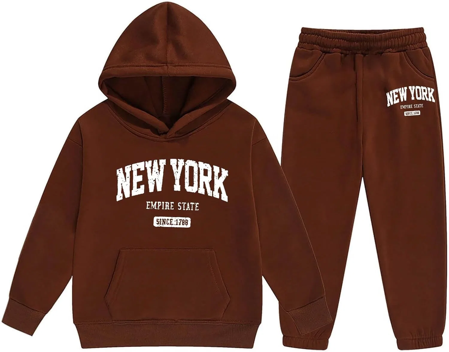 Детский спортивный костюм из 2 предметов XovLAHzY A05-brown