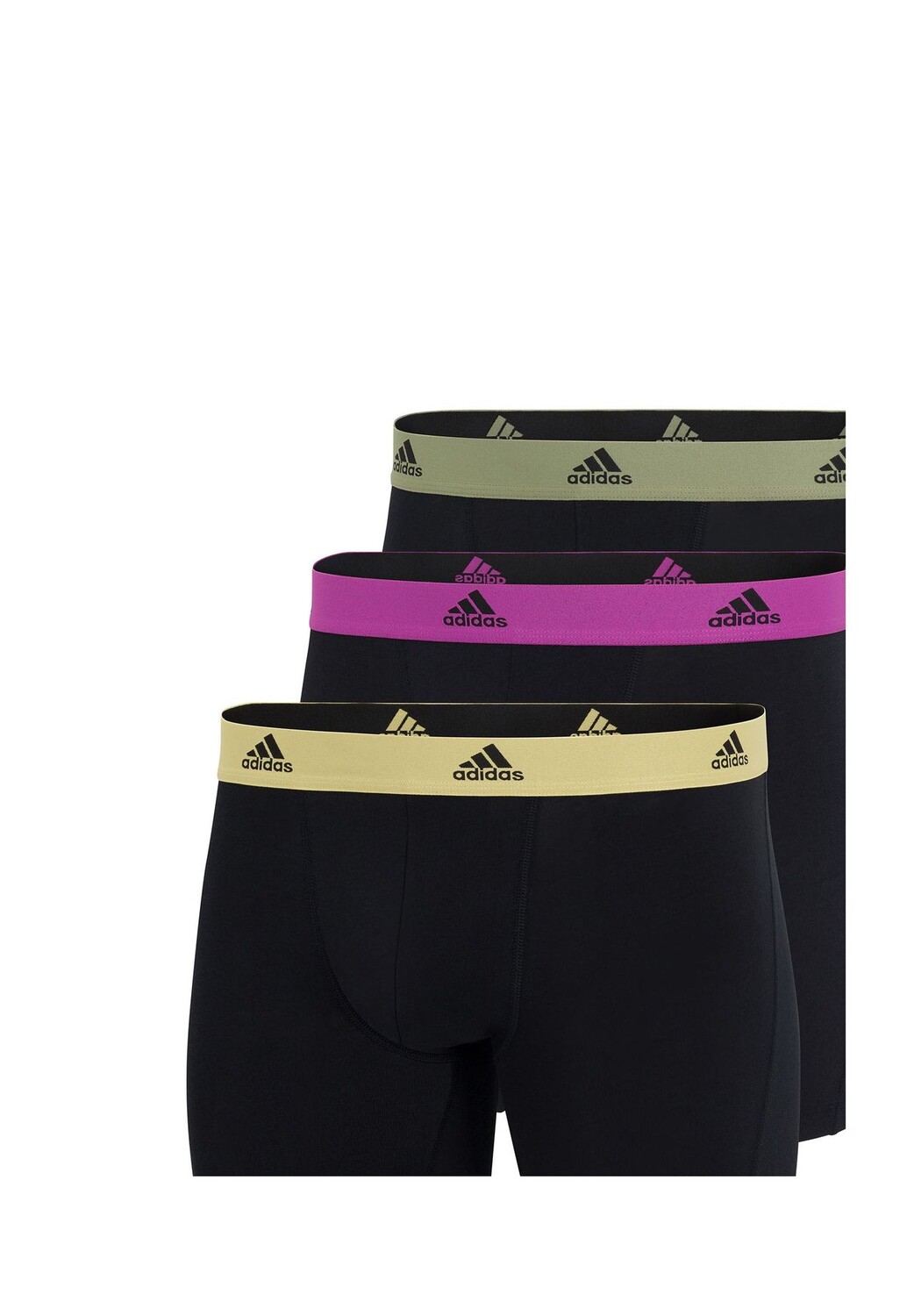 

Длинные шорты/брюки Набор из 3 шт Active Flex Cotton Adidas, черный