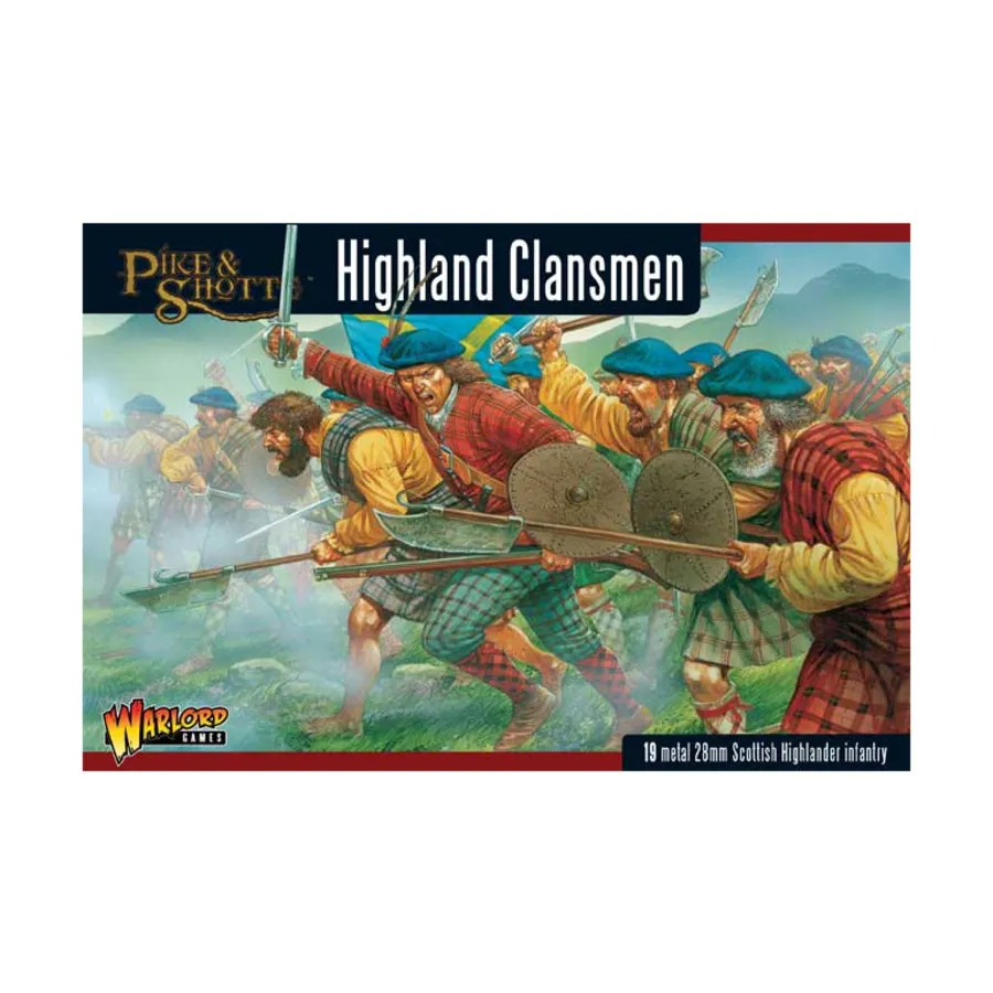 

Члены Хайлендского клана, Pike & Shotte - Royalist Forces (28mm)