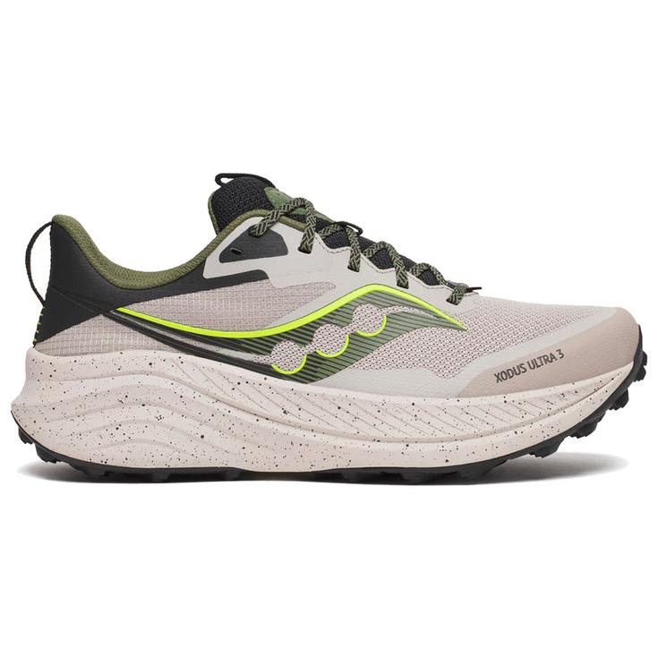 

Кроссовки для бега по пересеченной местности xodus ultra 3 dove olivine - 7.5 Saucony