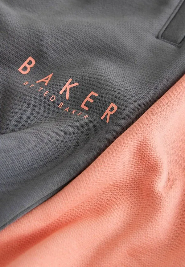 Спортивный костюм с графическим принтом, стандартного кроя. Baker By Ted Baker, Orange Grey — фото 3