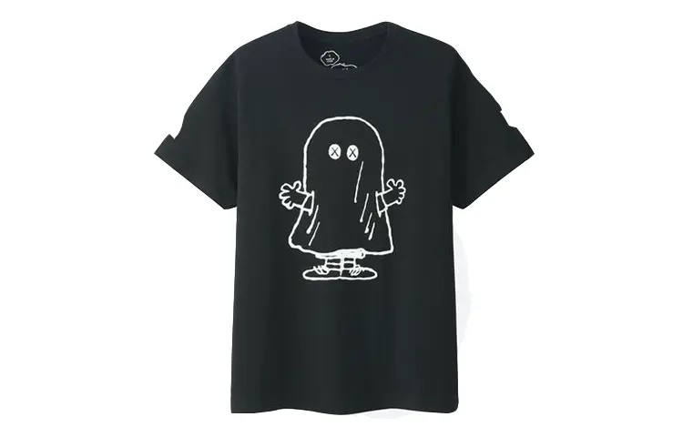 

UNIQLO Футболка унисекс, цвет Black