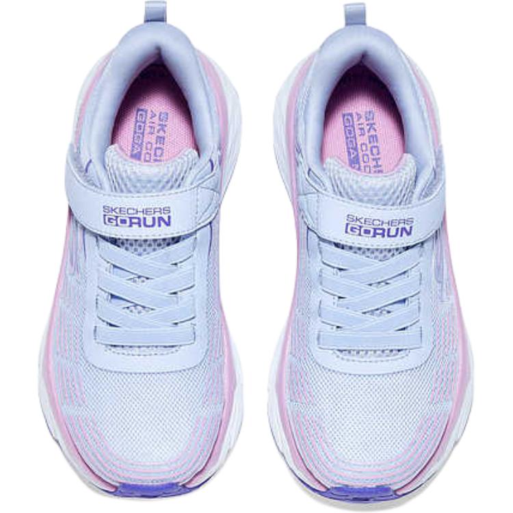 Легкие амортизирующие низкие детские кроссовки для бега Skechers Kids, фиолетовый — фото 3