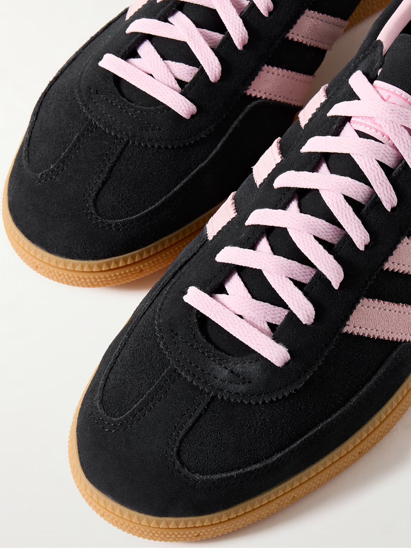 

Кроссовки Handball Spezial из замши и кожи ADIDAS ORIGINALS, черный