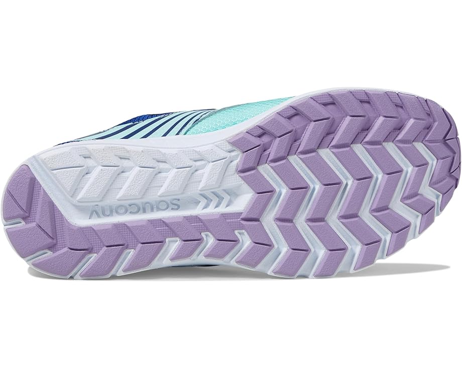 Детские кроссовки Saucony Velocer A/C Saucony Kids, Turquoise/Navy/Purple — фото 3