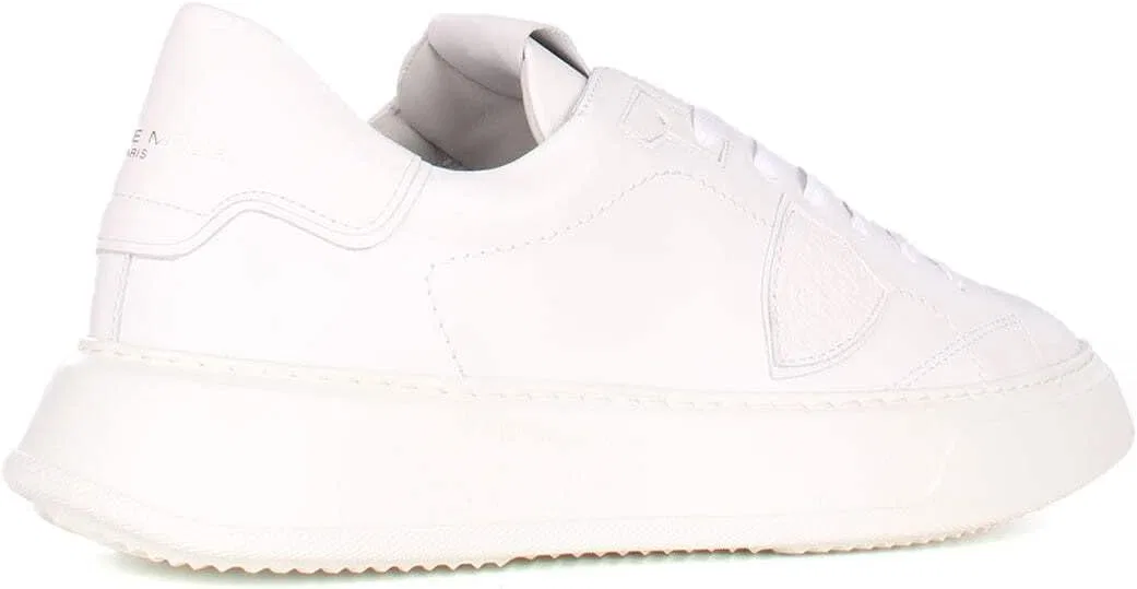 Мужские кроссовки Philippe Model Temple Trainers Bianco, White — фото 3
