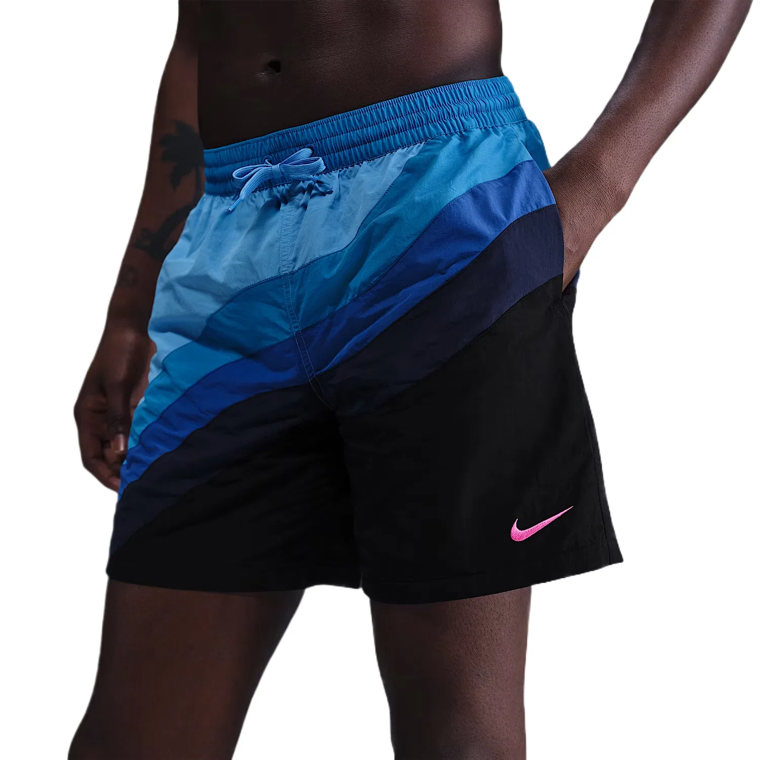 Пляжные шорты Nike Blue Black