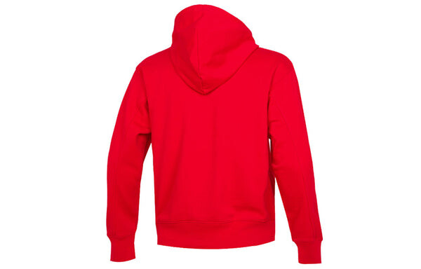 Толстовка Men's Nike Embroidered Logo Half Zipper Hooded Knit Pullover Red, красный — фото 2