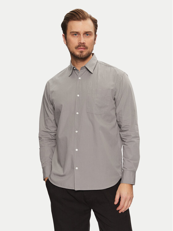 

Свободная рубашка Cody 12269802 Jack&Jones, серый