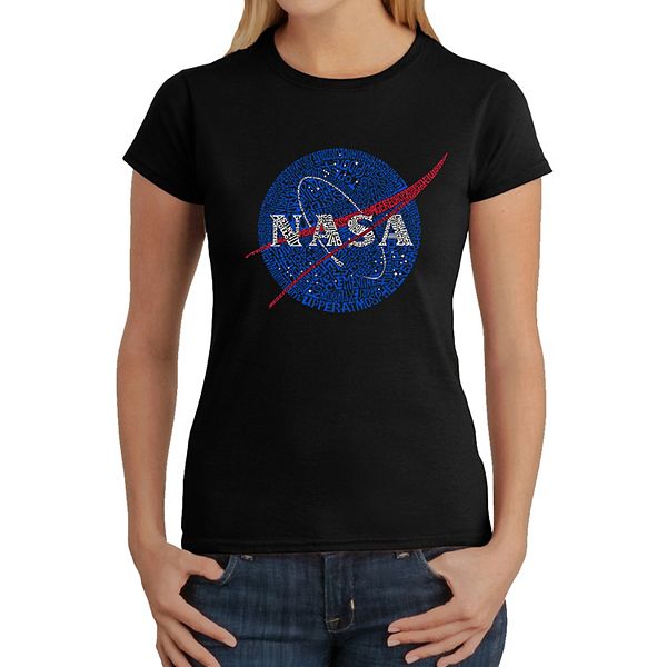 

Футболка с принтом NASA La Pop Art, Black, Черный, Футболка с принтом NASA La Pop Art, Black