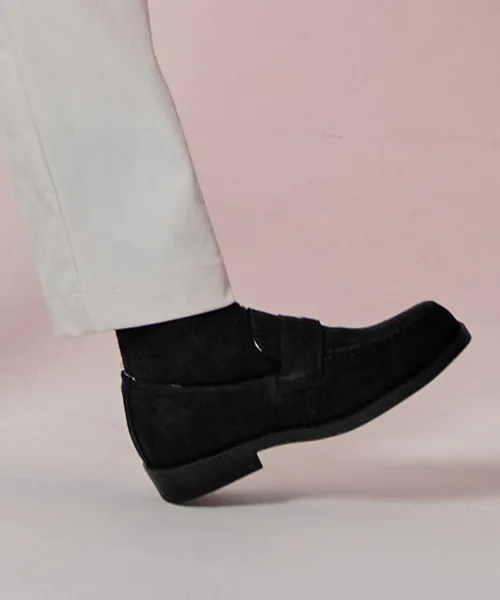 Мужские лоферы из искусственной кожи PASCOROZEN JC2304 черные — фото 2