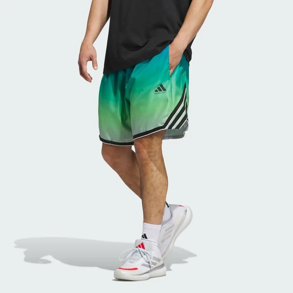 Шорты Adidas Crazy Light AOP, цвет Green