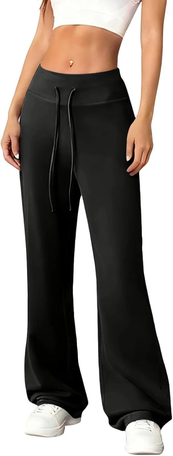 

Женские брюки Kenvina для йоги с расклешенным низом и завязками