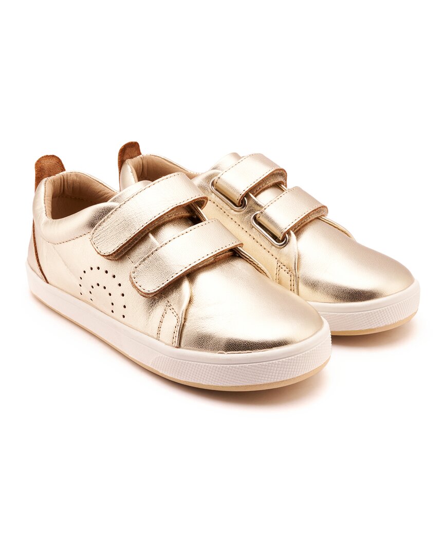 

Старые подошвы Большие кожаные кроссовки Tot Old Soles, золотой