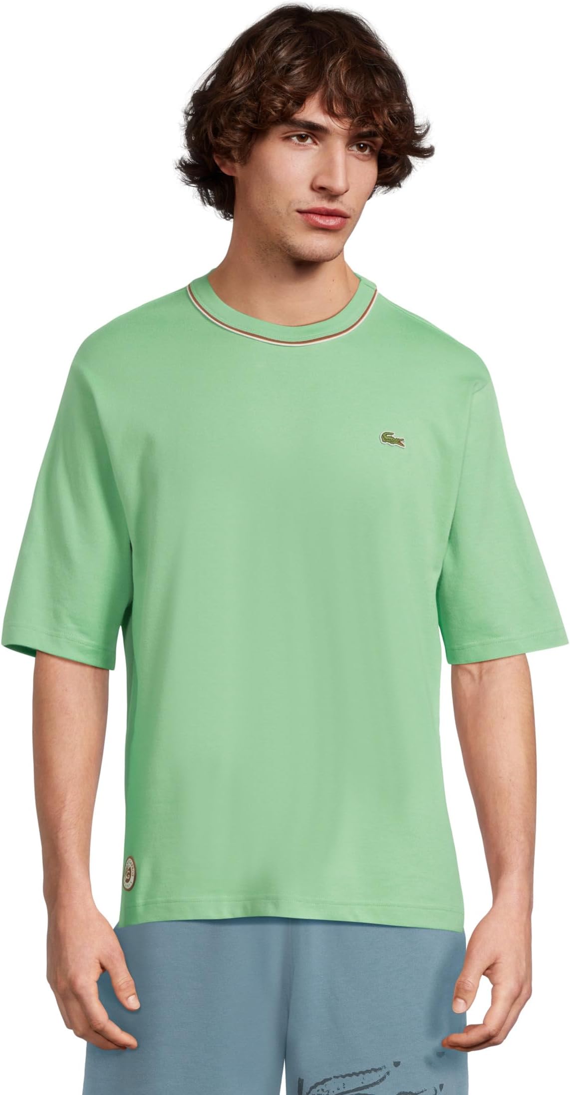 

Футболка Lacoste Cotton Roland Garros Graphic T-shirt, Liamone Green