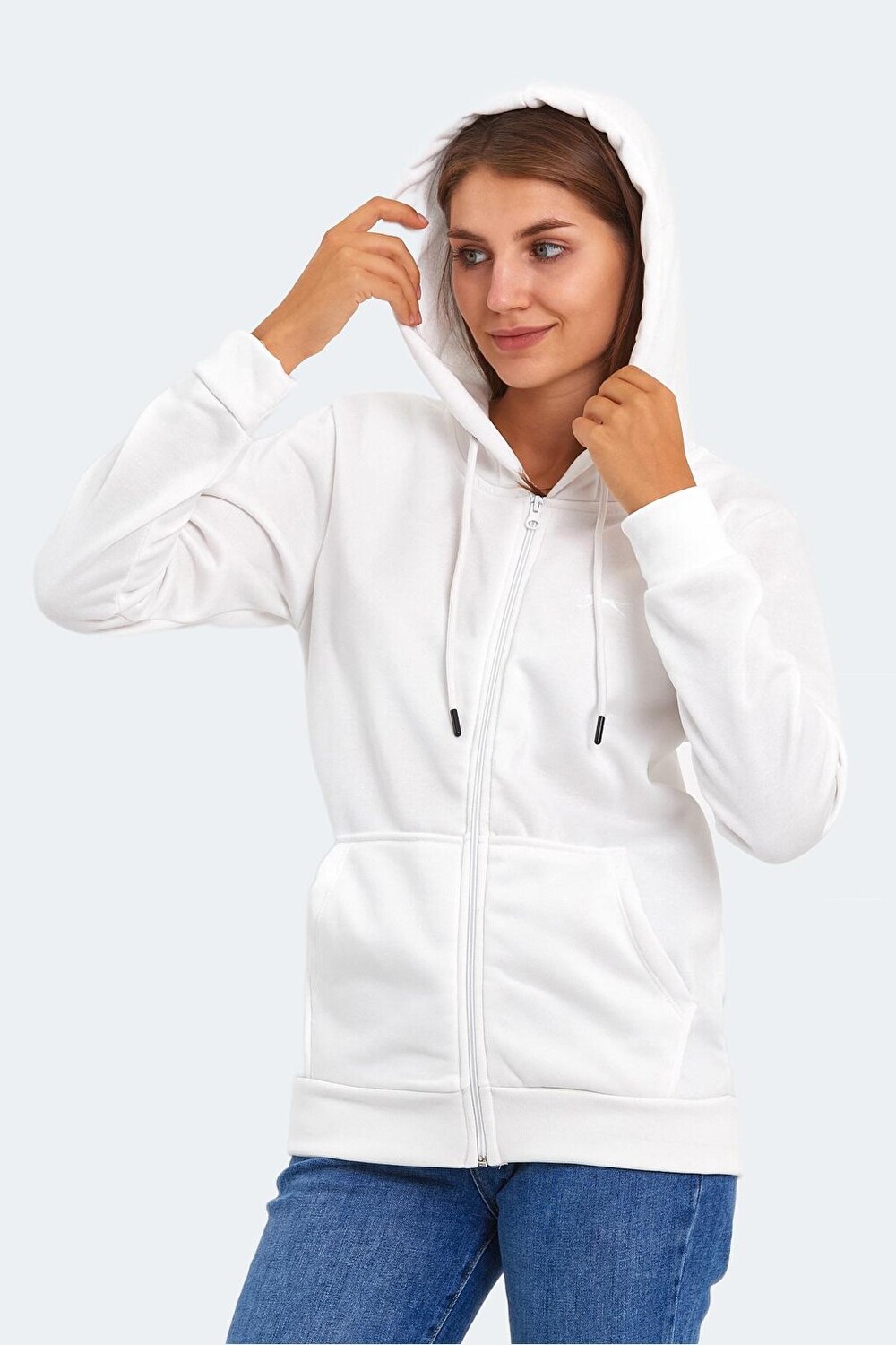 

Толстовка женская KATYA Белый SLAZENGER