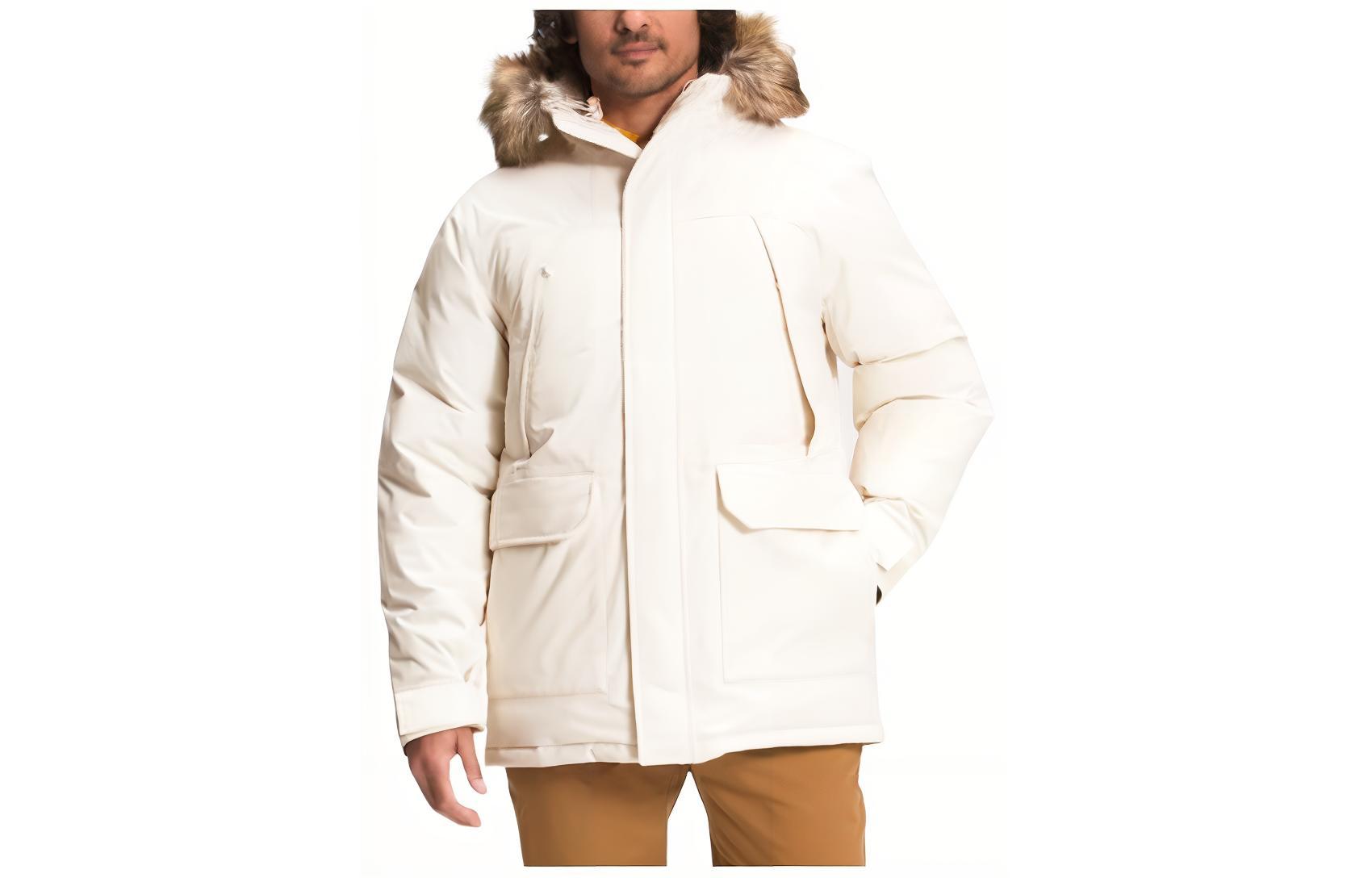 

Пуховик мужской белый The North Face, белый