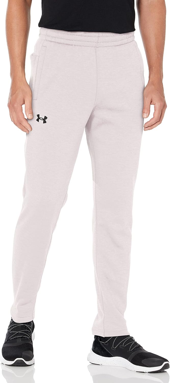 

Under Armour мужские брюки Armourfleece Twist с зауженным низом, (014) Halo Gray/Black