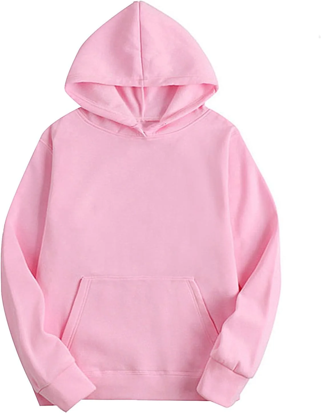 

JEYPINMI мужская толстовка с капюшоном, базовая однотонная