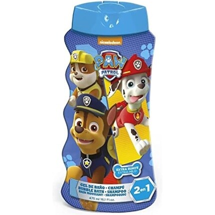 

Paw Patrol Paw Patrol 2в1 шампунь для волос и тела и пена для ванн для детей 475мл