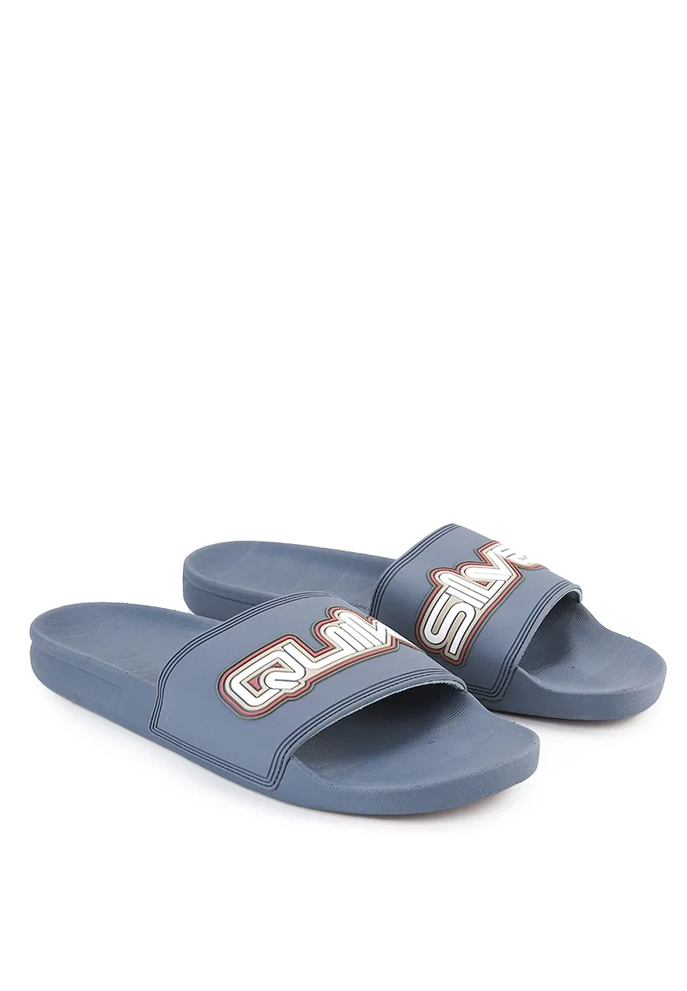 Сандалии, Wordmark Slide II, Rivi Quiksilver, серый