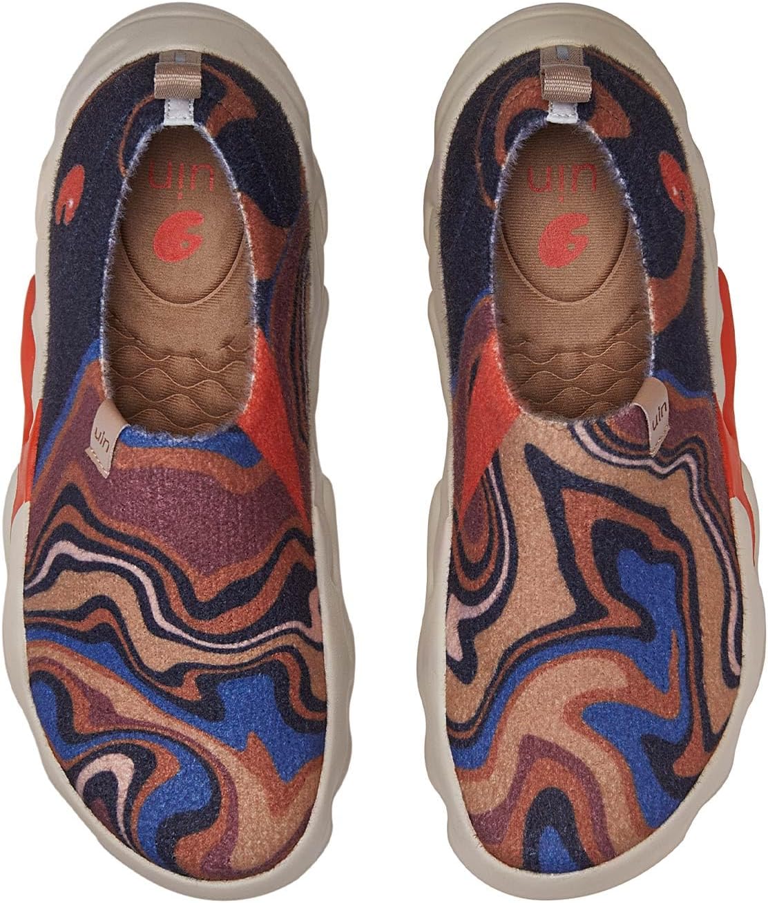 

Мужские кроссовки UIN Art Travel для прогулок, слипоны, повседневные, легкие, с широкой носочной частью, на массивной подошве, комфортные, модные, Toledo , Toledo Ⅹⅲ - Interstellar Phantom