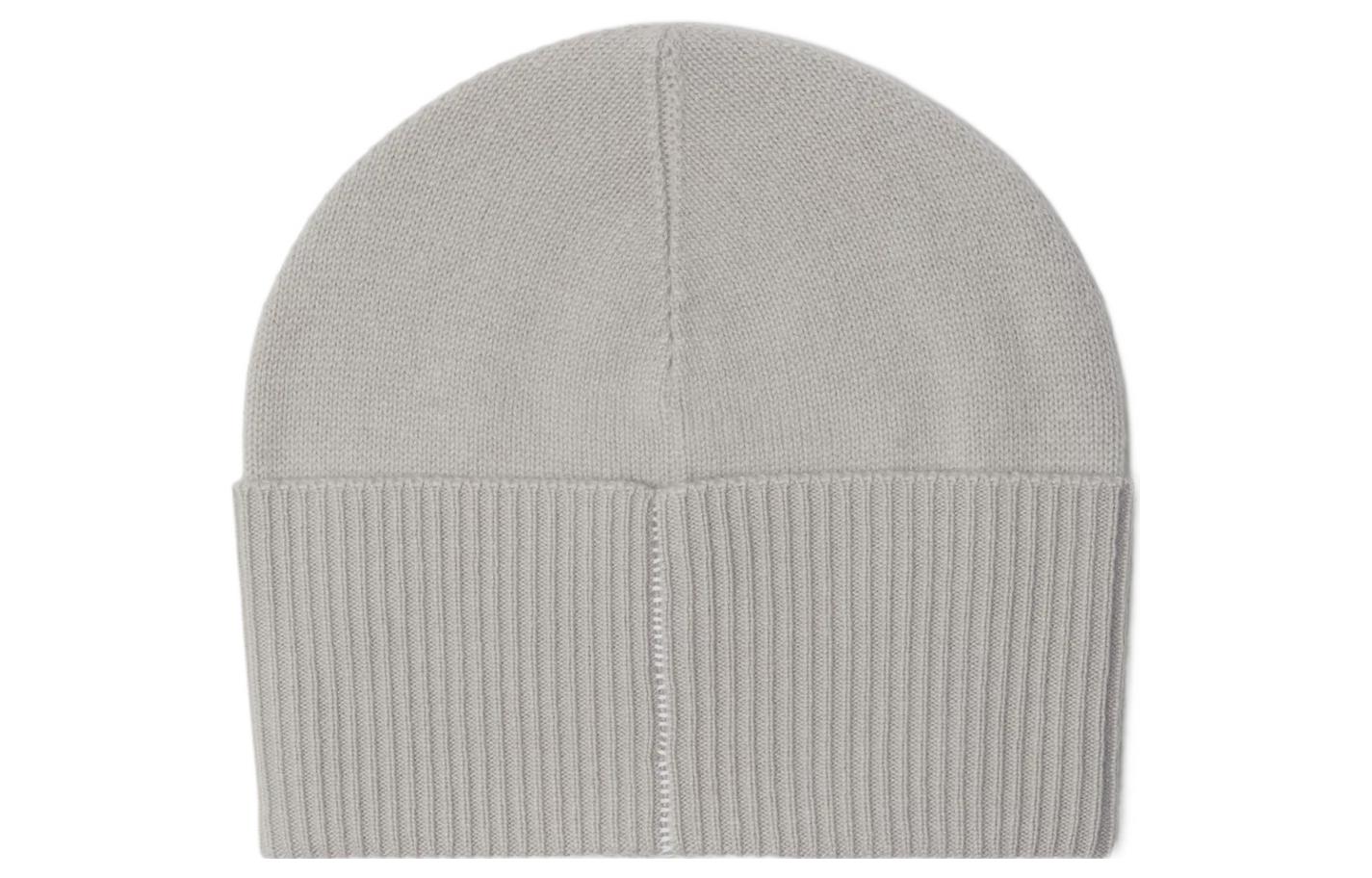 Burberry Хлопковая кашемировая женская серая шапка, Gray — фото 3