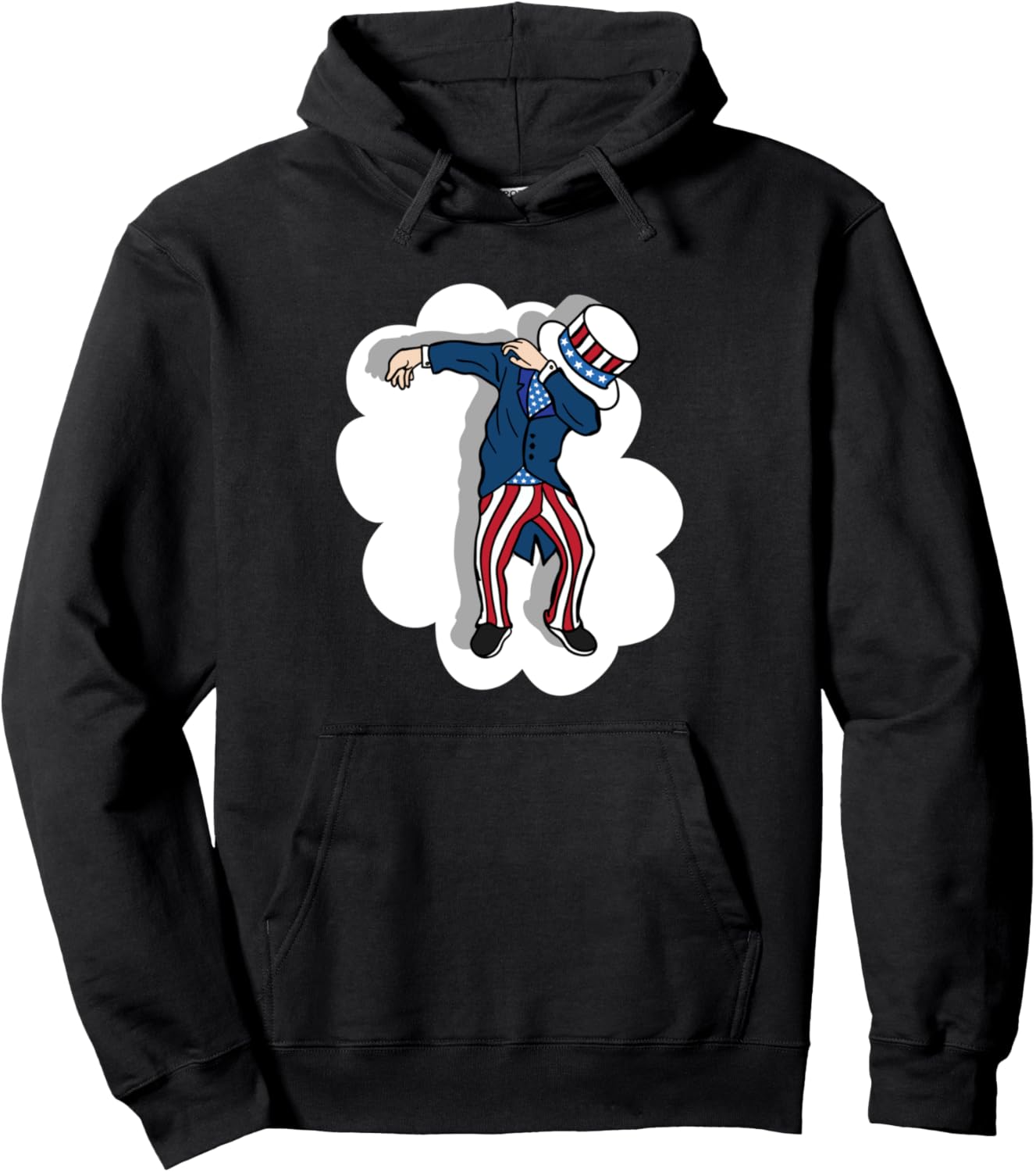 

Забавная толстовка с надписью «Американский даб» (Dabbang Funny Dab Dance Gift Hoodie) Uab Kidkis, черный