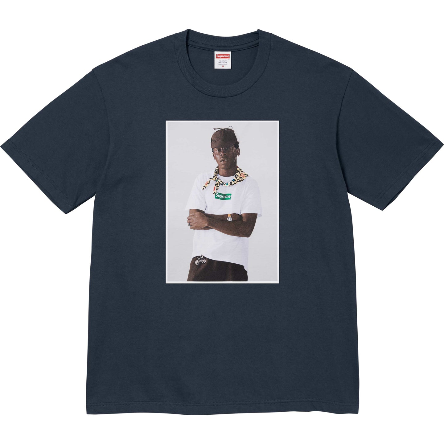 Футболка Supreme Tyler The Creator, темно-синий