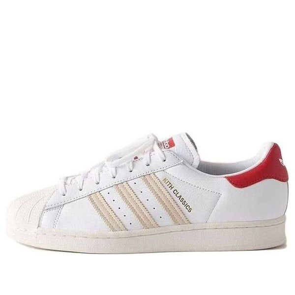 

Кроссовки x Kith superstar Adidas, белый
