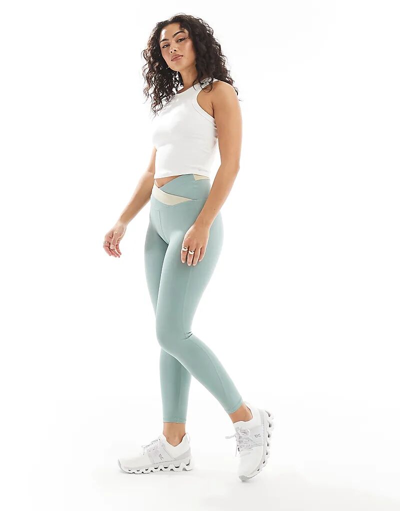 

Born Living Yoga – Duo – Леггинсы в цвете Jade Grey/Stone