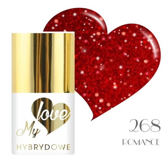 

Романтический гибридный лак Mylove UV/Led 268, SUNFLOWER