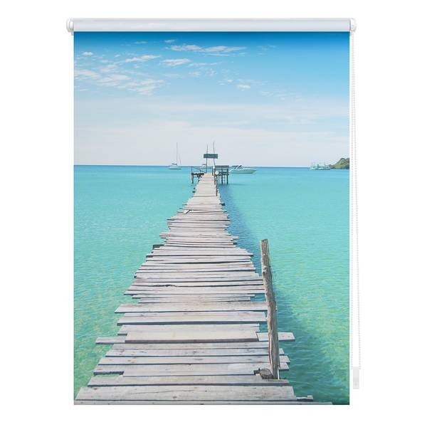 

Рулонные шторы Lichtblick El Mar, 70x150x6 см, синий