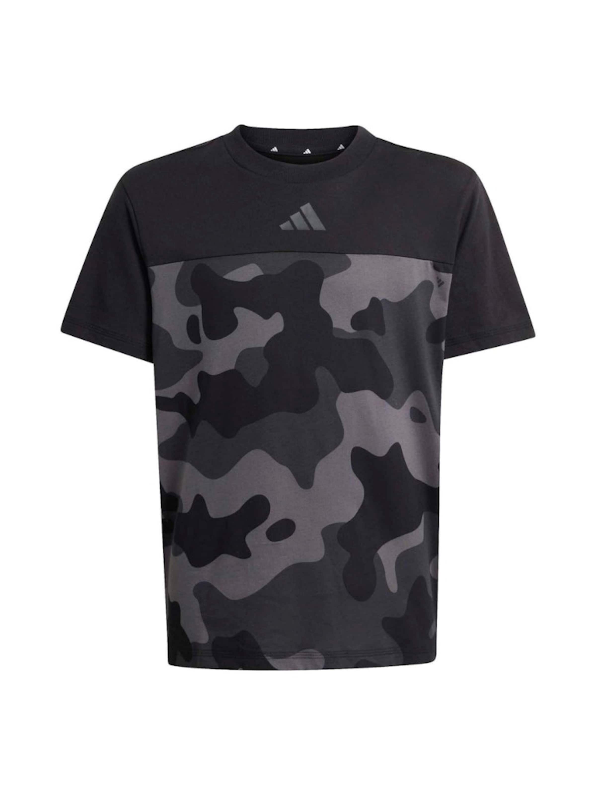 

Adidas Sportswear Футболка Performance 'Seasonal Essentials' в черном цвете