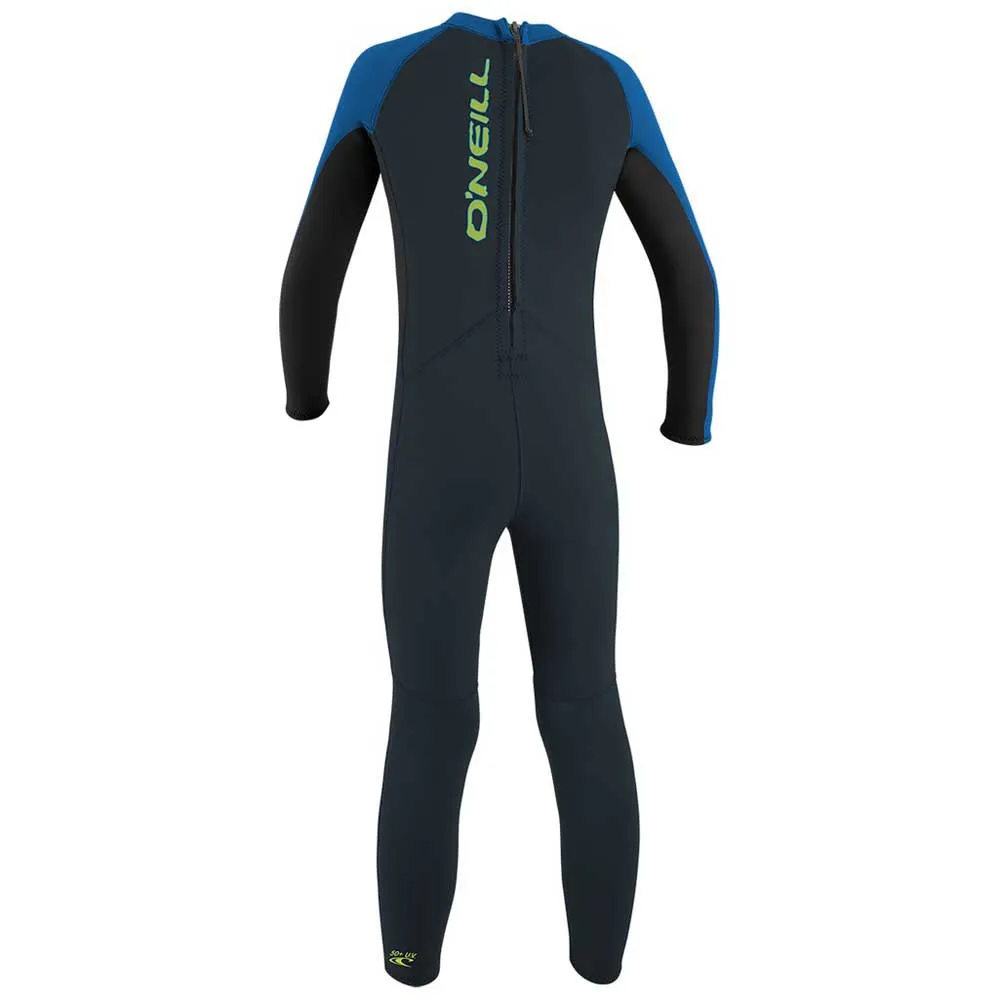 Неопреновый костюм с длинными рукавами и молнией на спине OВґneill Wetsuits Reactor 2 mm Junior, синий — фото 2