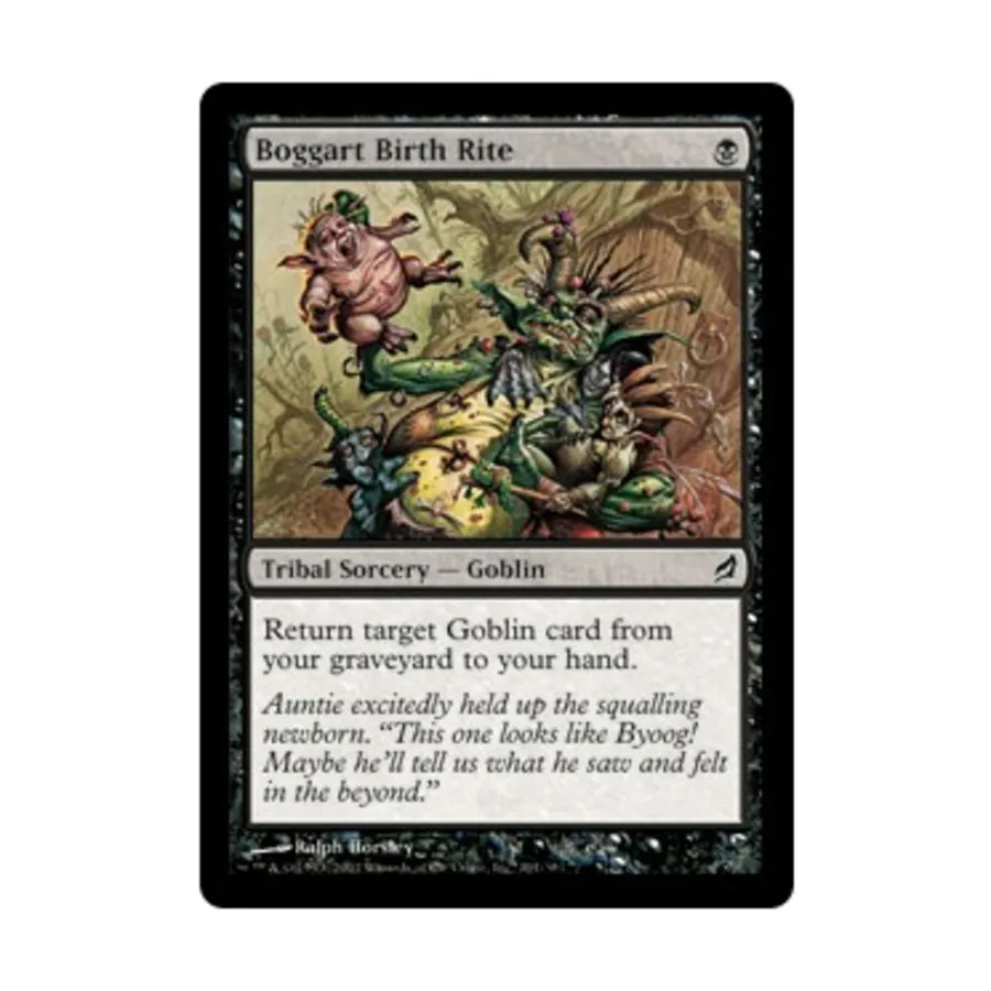 

CCG Обряд рождения Боггарта (C), MTG - Lorwyn