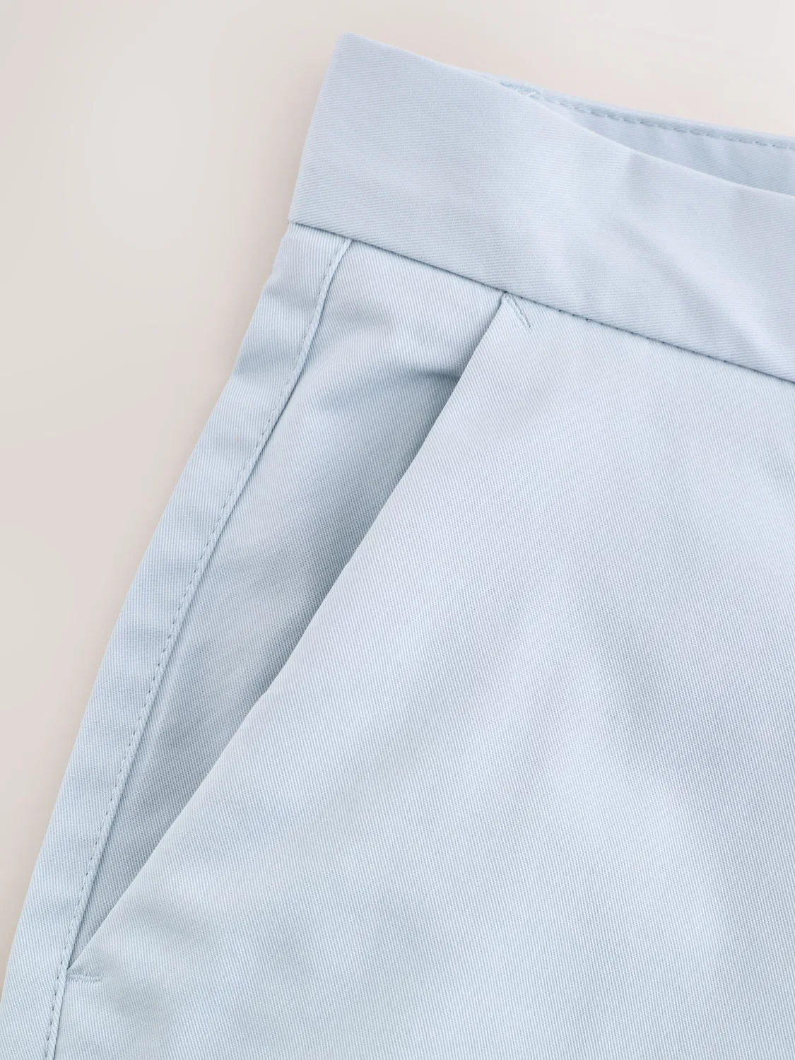 Свободные брюки-чиносы Next, Pastel Blue — фото 3