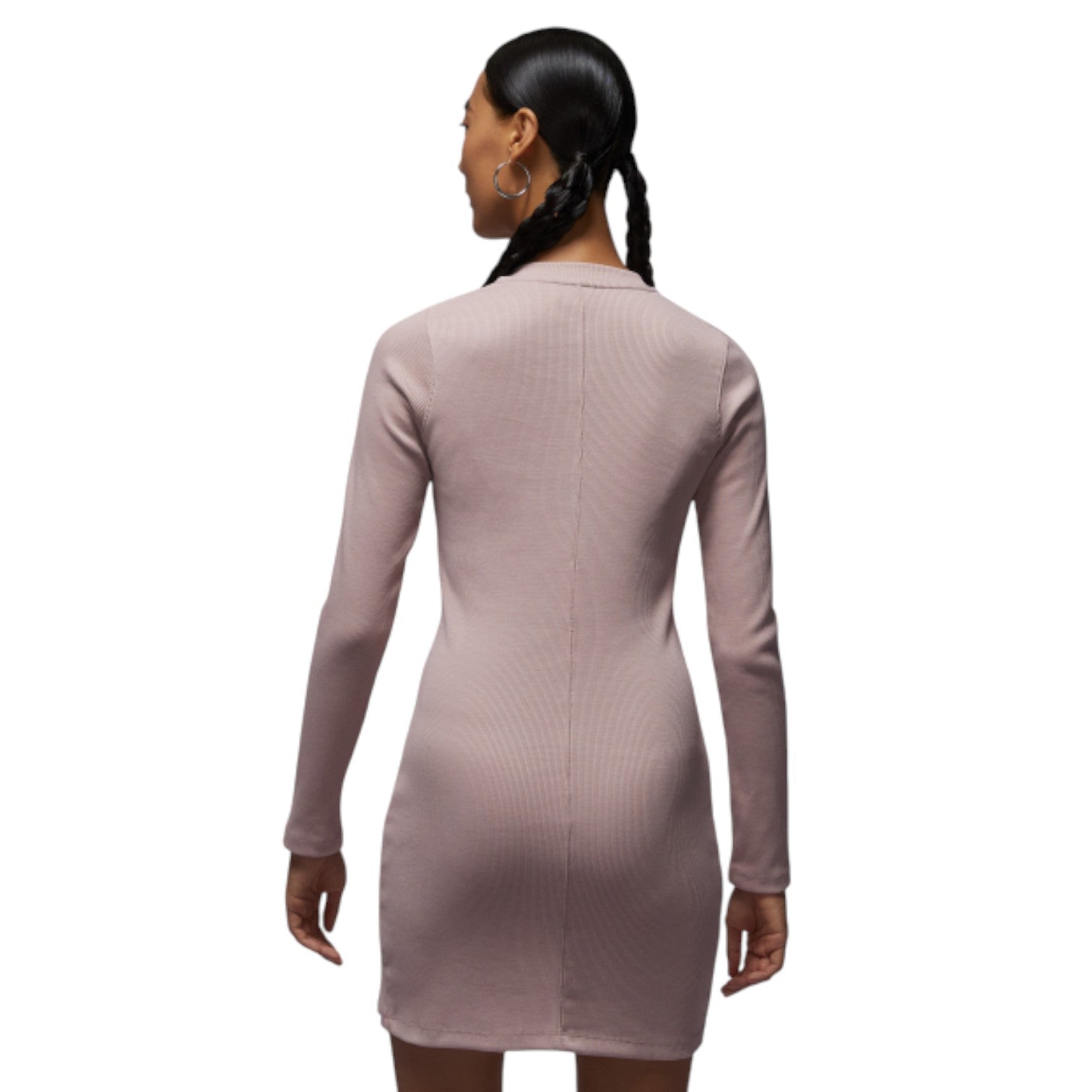 Кроссовки (WMNS) Air Jordan Long Sleeved Knitted Dress 'Fossil Lime White' — фото 2
