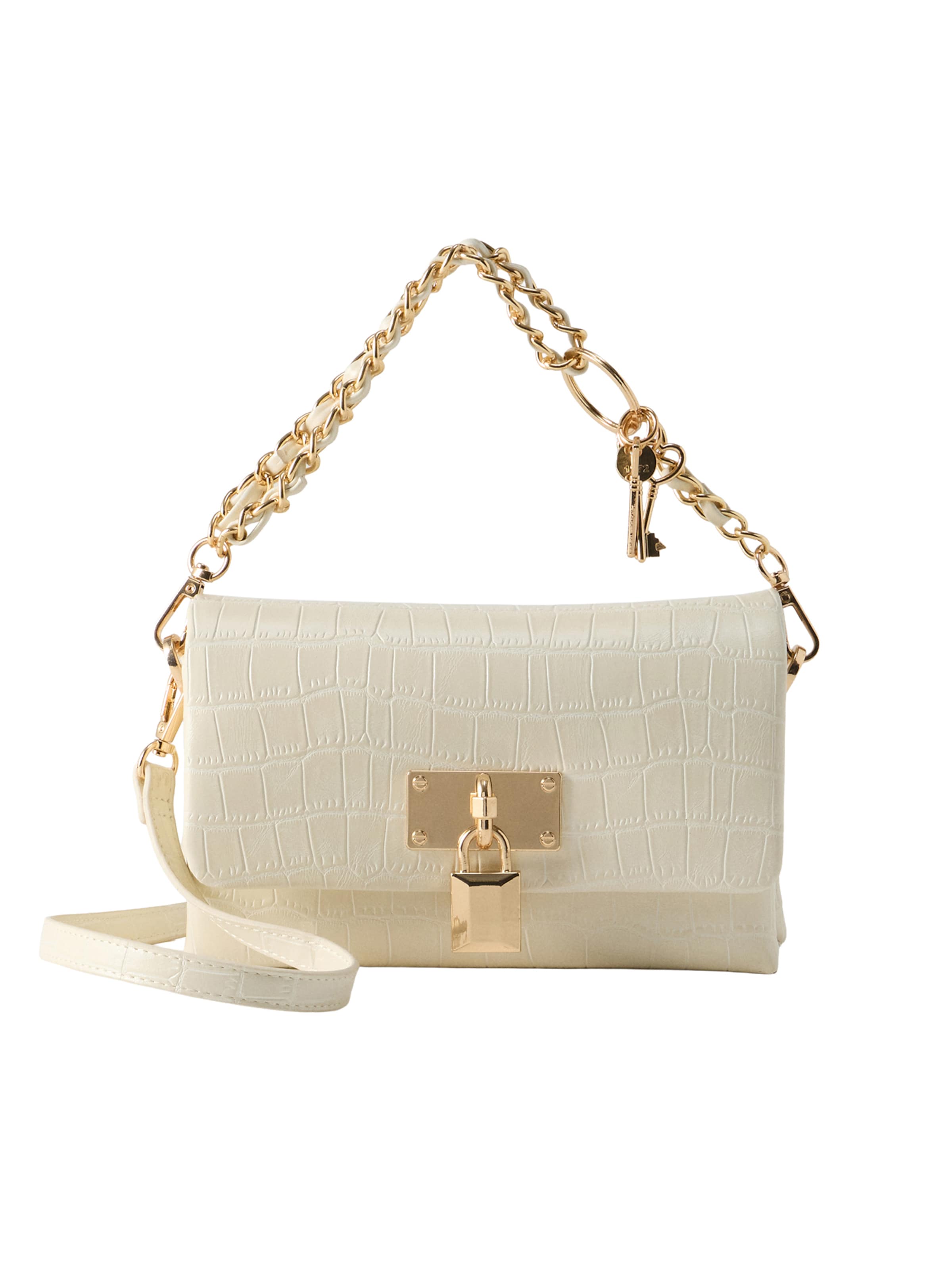 

ALDO Плечевая сумка 'JACKIEMINI' в светло-бежевом цвете