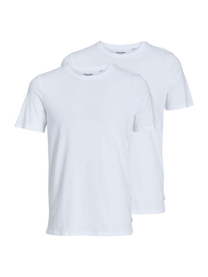 

Базовая белая футболка Jack & Jones